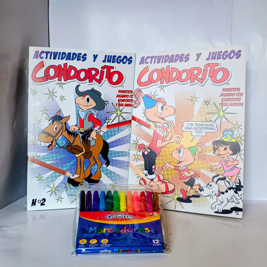Condorito actividades y juegos