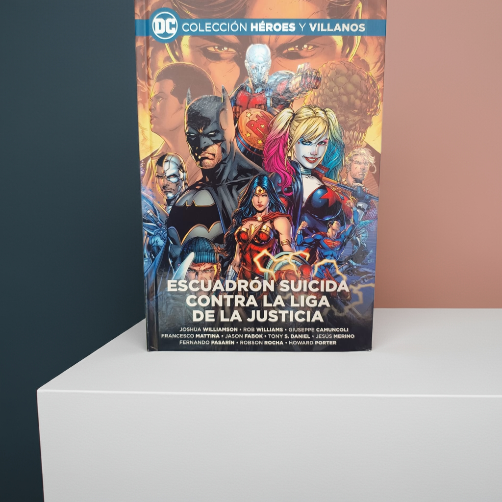 Libro Colección héroes y villanos: Escuadron Suicida contra la liga de la justicia