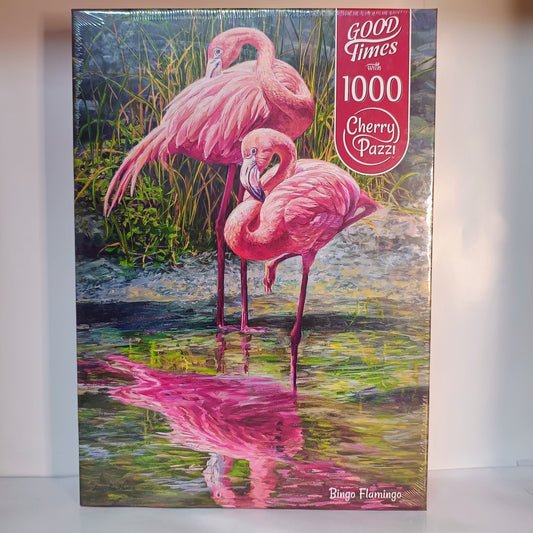 Puzzle Cherry Pazzi Bingo Flamingo 1000 Pz