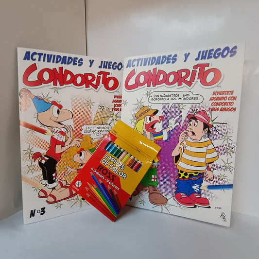 Condorito actividades y juegos