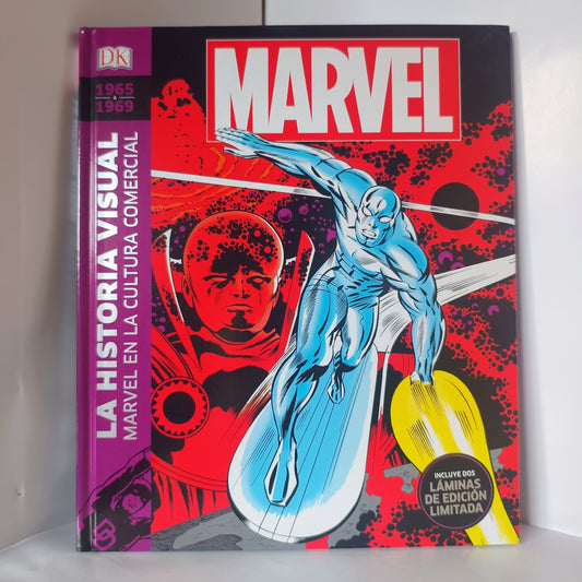 Libro La Historia Visual: Marvel en la Cultura Comercial