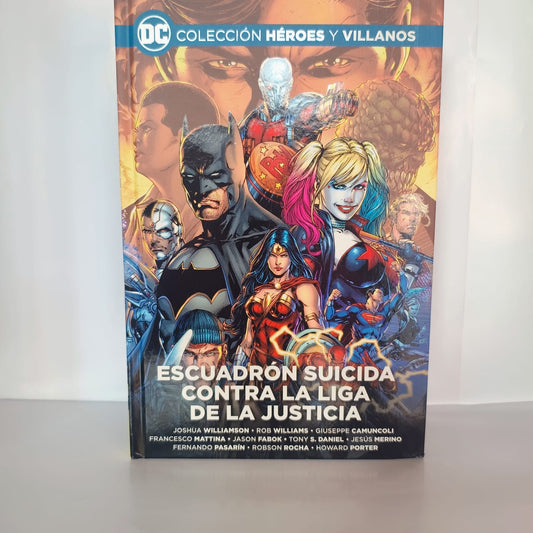 Libro Colección héroes y villanos: Escuadron Suicida contra la liga de la justicia