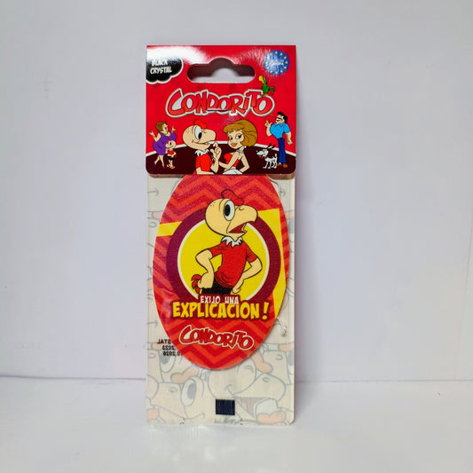 Aromatizante Auto Condorito Black Crystal