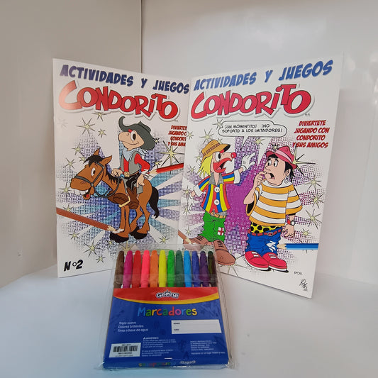 Condorito actividades y juegos