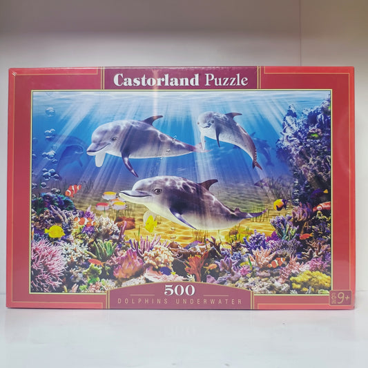 Puzzle Castorland Dolphins underwater 500Pz