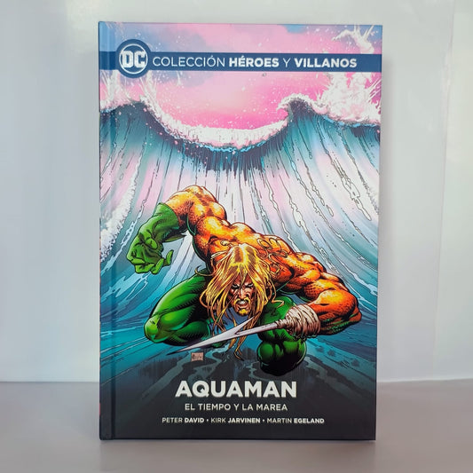 Libro Colección héroes y villanos: Aquaman - El tiempo y la marea