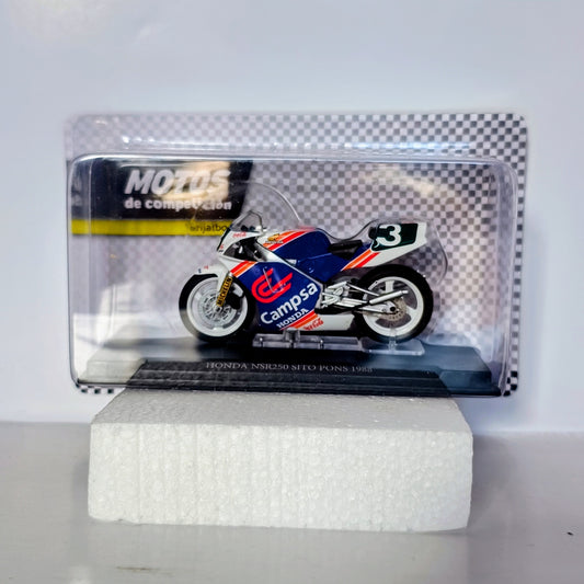Moto competición a escala 1:24 HONDA NSR250