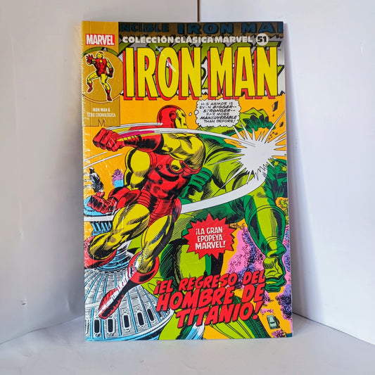 Marvel IRON MAN el regreso del hombre de titanio